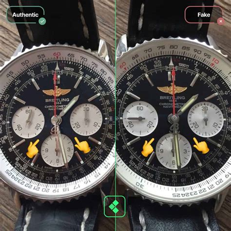 oryginalny męski breitpatek philippe vs breitling|Fake Breitling vs Real: How to Spot a Fake Breitling Watch.